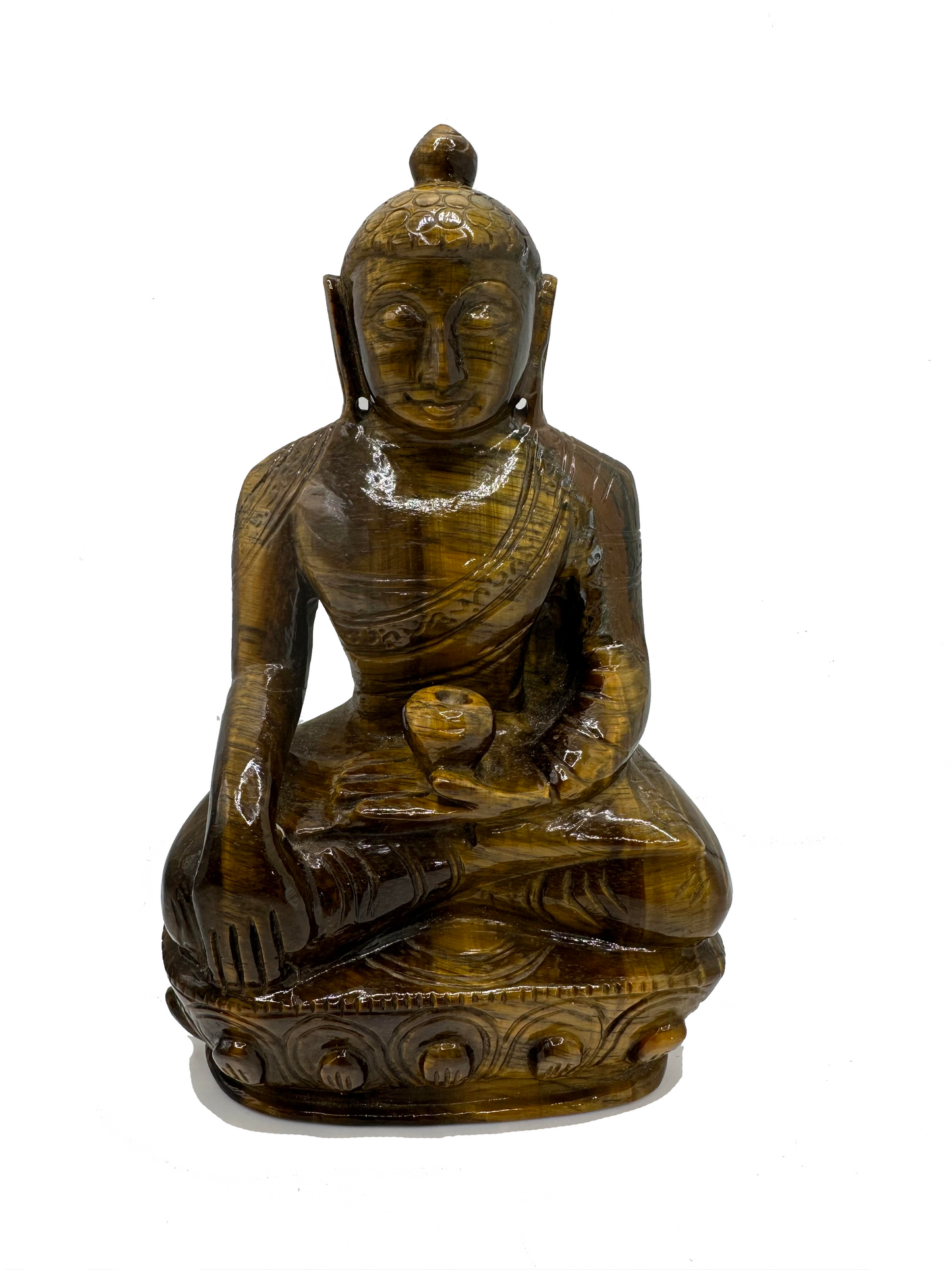 Tigers Eye Buddha for Confidence