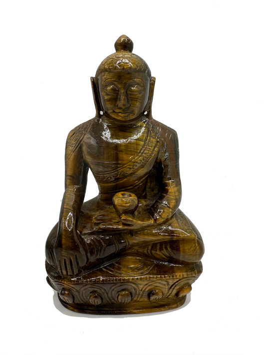 Tigers Eye Buddha for Confidence